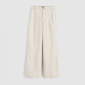 Madewell - Zoe Relaxed Wide Pant in 100% Linen